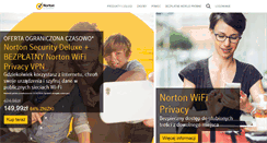 Desktop Screenshot of pl.norton.com