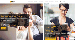 Desktop Screenshot of dk.norton.com